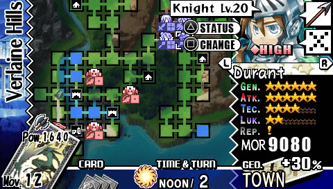 Yggdra Union screenshot 4 for PSP